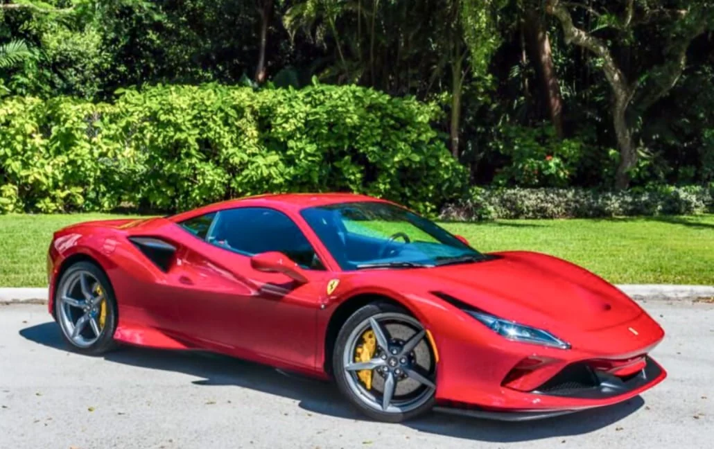 Ferrari photographed for Pugachev Miami
